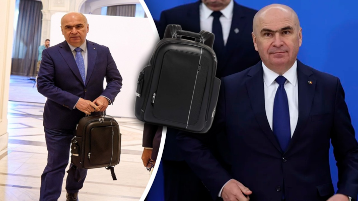 Ilie Bolojan și-a ales rucsacul pe sprânceană! 1.300 de euro – prețul plătit de premierul României pentru accesoriul purtat în Parlament