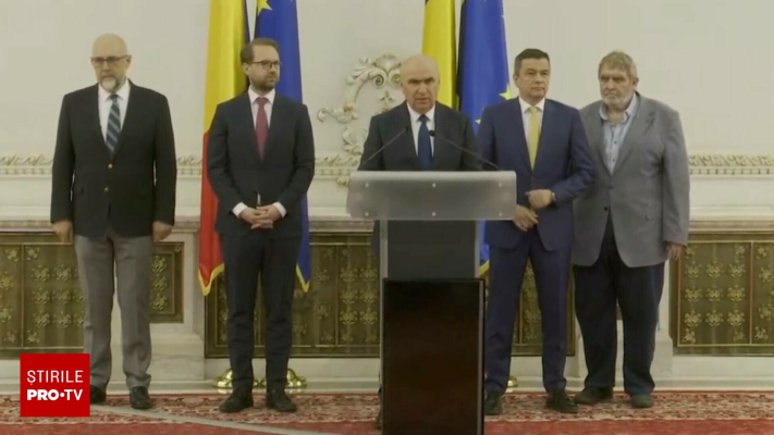 A fost semnat Acordul politic pentru formarea coaliţiei de guvernare, care cuprinde rotaţia ocupării funcţiei de premier