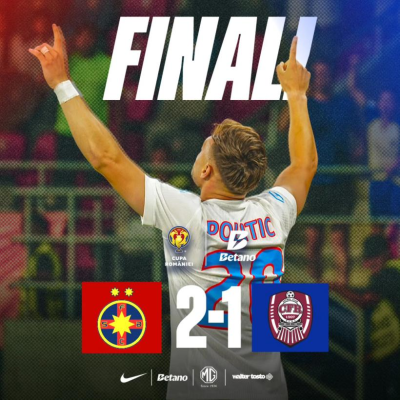 FCSB câștigă Supercupa României