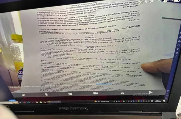 Candidatul din Cluj care a fotografiat subiectele la proba de Limba română – BAC 2025 a fost eliminat din examen, anunță inspectoratul școlar / El a avut o cameră ascunsă