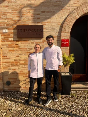 Claudiu Gherguț, câștigătorul sezonului 15 Chefi la cuțite, a gătit alături de Chef Richard Abou Zaki, la Retroscena: ”Acest stagiu îmi oferă o experiență fenomenală”