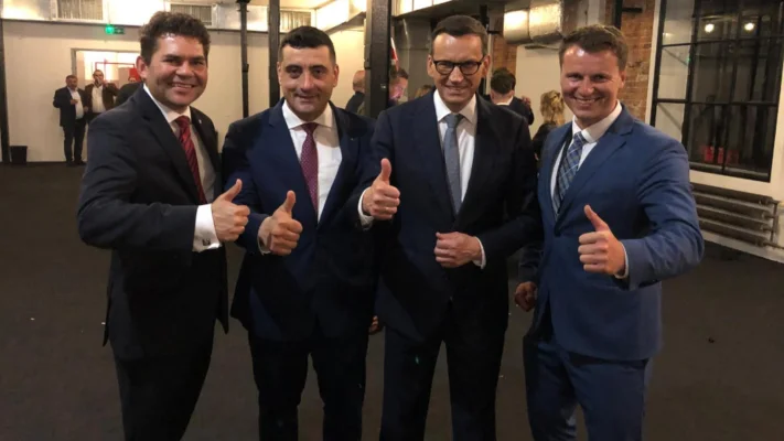 Mateusz Morawiecki, fostul premier al Poloniei, i-a mulțumit lui George Simion pentru ajutorul său la victoria noului președinte, Karol Nawrocki