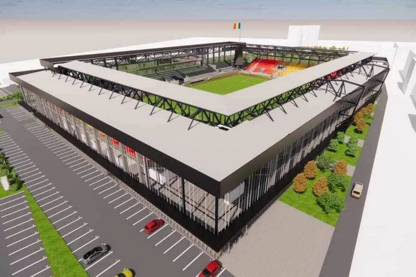 Arena Eroii Timișoarei va avea tribunele complet acoperite până la finalul anului / Primar: ”E primul stadion construit în Timișoara în ultimii 60 de ani – aproape o viață de om”