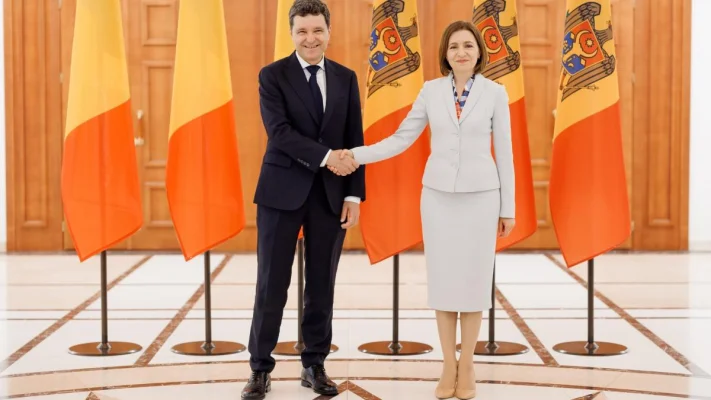 Maia Sandu l-a ovaționat pe Nicușor Dan, după vizita la Chișinău: "Un partener ferm, un prieten și un om care respectă R. Moldova"