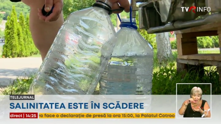La Târnăveni, județul Mureș, curge din nou apă la robinet, dar nu e potabilă