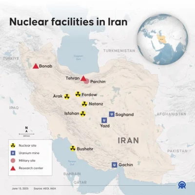 Agenția pentru Energie Atomică: Nu avem creștere a nivelului de radiații la situl nuclear Natanz din Iran