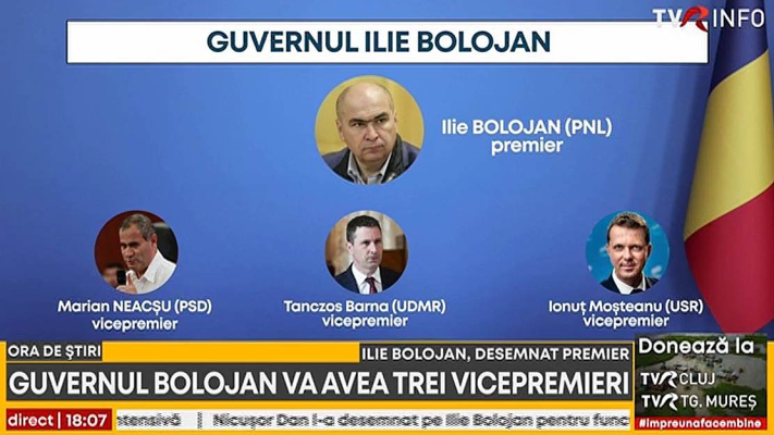 Surse: Lista ministerelor și a miniștrilor Guvernului Bolojan