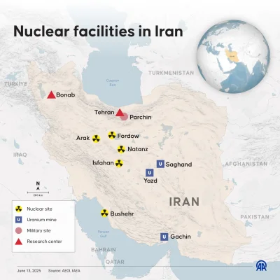 Iranul confirmă că facilitatea sa nucleară de la Fordow a suferit pagube limitate în urma recentelor atacuri israeliene