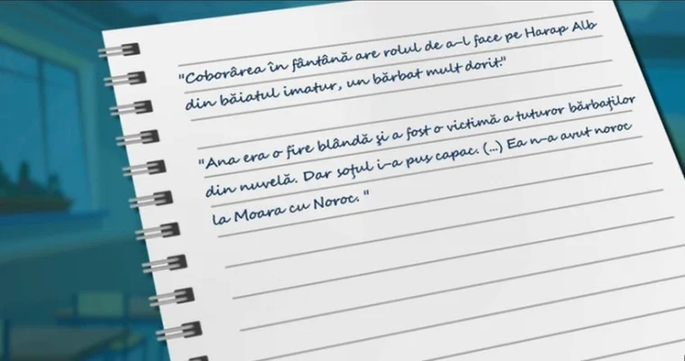 „Harap Alb, un bărbat mult dorit”. Colecție de perle la Bacalaureat