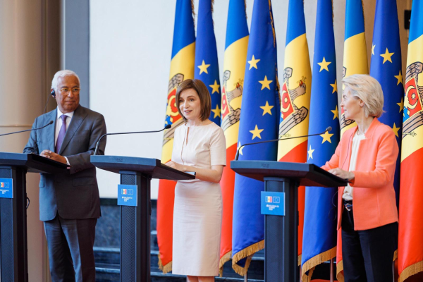 Ursula von der Leyen: UE va ajuta Republica Moldova să combată atacurile hibride ale „agenților autocrației”