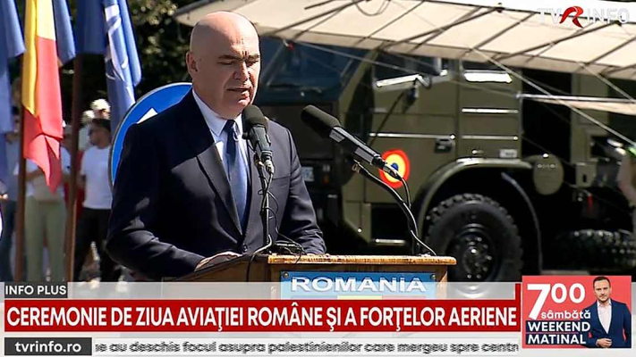 Ziua Aviației – Mesajul premierului Bolojan: Aviația este o forță esențială în securitatea și capacitatea de reacție a țări