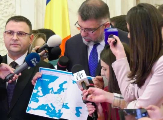 Suciu: A fost un prânz între congresmeni americani și parlamentari. Cazanciuc: Mulți erau pentru prima dată în România, le-am prezentat și o hartă