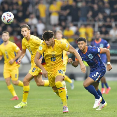 România s-a oprit în semifinale la CE U19 după ce a pierdut cu 3-1 în semifinala cu Țările de Jos