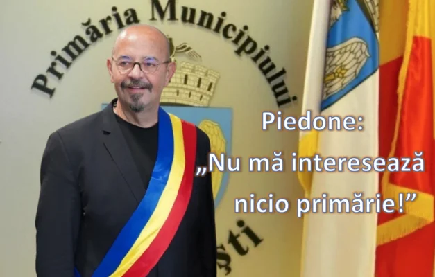 Cristian Popescu Piedone pune capăt speculațiilor fierbinți: Nu mă interesează nicio primărie