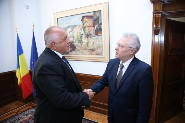 Boiko Borisov, în timpul întâlnirii cu Cristian Diaconescu: Sofia și București sunt esențiale pentru stabilitatea în regiune
