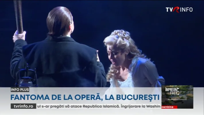 „Fantoma de la Operă” de Andrew Lloyd Webber, cel mai longeviv musical din istoria Broadway-ului, a ajuns la București
