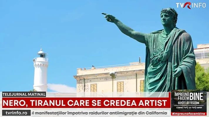 9 iunie în istorie: În anul 69 după Hristos moare împăratul Nero