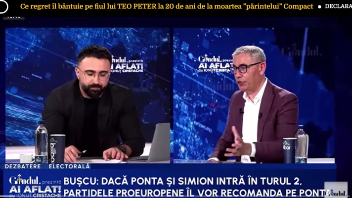Doru Bușcu: „Coaliția PSD-PNL-UDMR își riscă existența. Lasconi, Nicușor și Simion nu au nici o presiune”