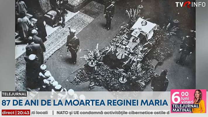 87 de ani de la moartea Reginei Maria