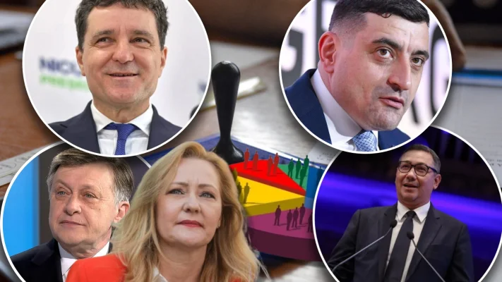 REZULTATE ALEGERI PREZIDENŢIALE 2025. Politico: Cine se va confrunta cu George Simion în turul doi al prezidențialelor?