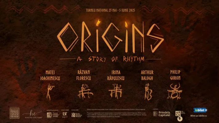 Călătorie muzicală pe patru continente: concertul ORIGINS – A Story of Rhythm, la Sala Mare – ARCUB