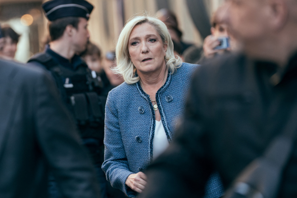 Partidul lui Marine Le Pen a refuzat sprijinul public oferit de SUA