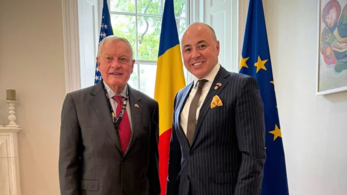Ambasadorul României în SUA, Andrei Muraru, s-a întâlnit cu emisarul special al preşedintelui Trump pentru Ucraina, Keith Kellogg