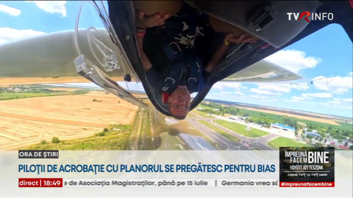 Piloții Aeroclubului României se pregătesc pentru BIAS, cel mai mare show aerian din România