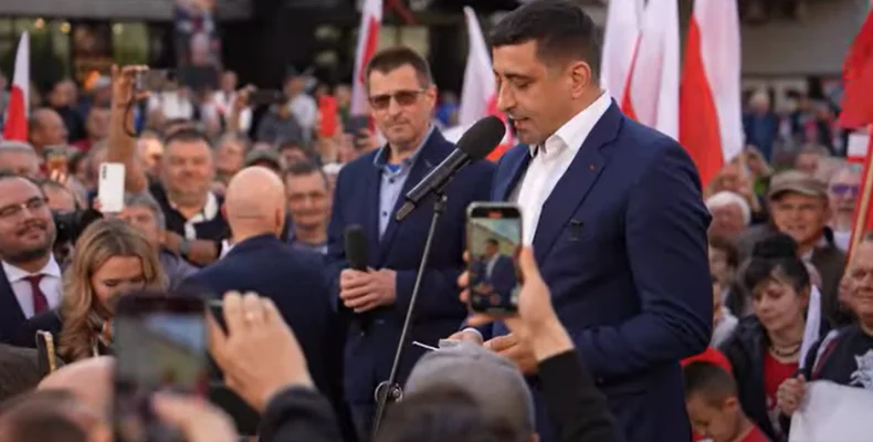 George Simion, discurs fulminant în Polonia