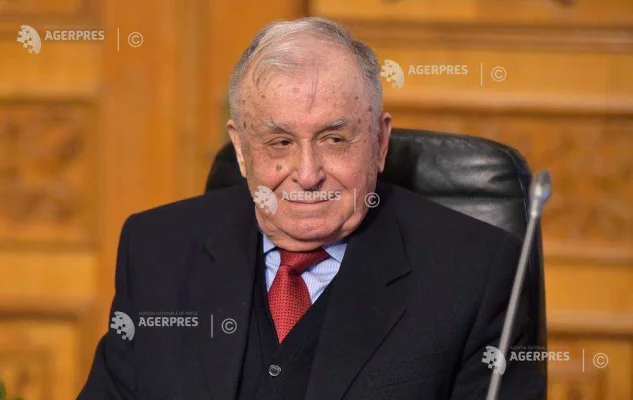 Fostul președinte Ion Iliescu - internat la Spitalul 'Prof. Dr. Agrippa Ionescu' din București