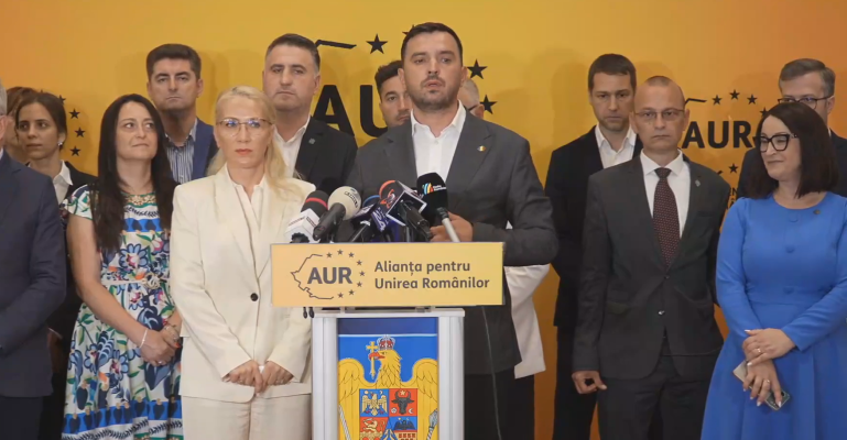 AUR depune MOȚIUNEA de cenzură împotriva Guvernului Bolojan / Dezbaterea și votul vor fi luni, 14 iulie