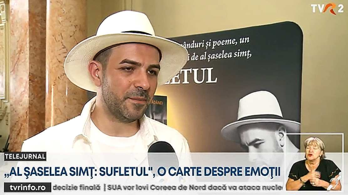 ”Al Șaselea Simț: Sufletul” – o carte eveniment marca Narcis Avădanei, poet, realizator şi scenarist al emisiunii ”Drag de România Mea”