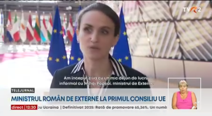Ministrul român de Externe, la primul său Consiliu al UE. „Sprijinim Republica Moldova și reziliența ei în fața războiului hibrid”