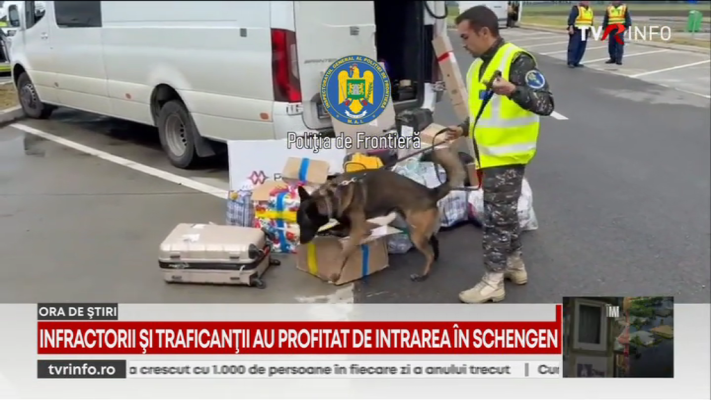 Infractorii și traficanții profită de intrarea României în Schengen. În primele 5 luni ale anului, autoritățile au depistat 706 migranți și 112 călăuze