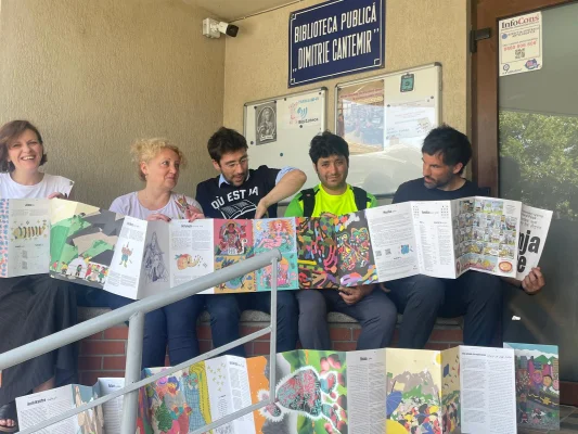 REPORTAJ Ali Muhammad, profesor din Askole – un sat aflat la 3.040 m altitudine, pe traseul spre K2, în Pakistan – și Ibai Etxezarraga, arhitect basc, aduc povești în bibliotecile din București