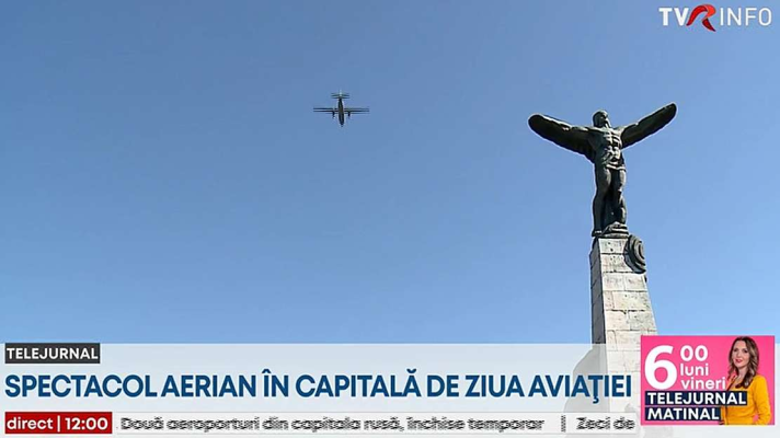 Ziua Aviației Române – Spectacol aerian pe cerul Capitalei