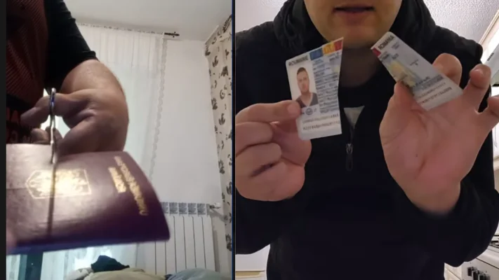 Românii care și-au distrus actele după alegeri sunt promovați intens de presa Kremlinului