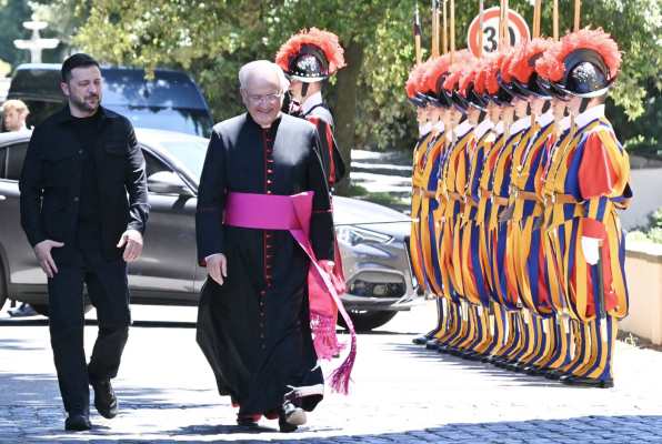 Conferinţă de ajutor şi reconstrucţie a Ucrainei, la Roma. Zelenski, întâlniri cu Sergio Mattarella, Papa Leon şi Keith Kellogg