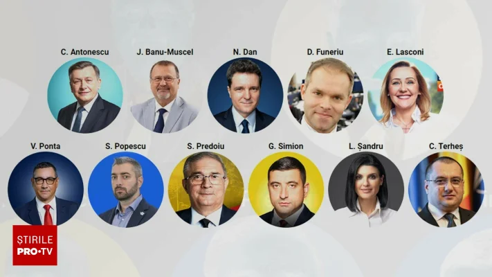 Candidații la alegerile prezidențiale 2025, din România. Cine sunt cei 11 care vor să fie președinte