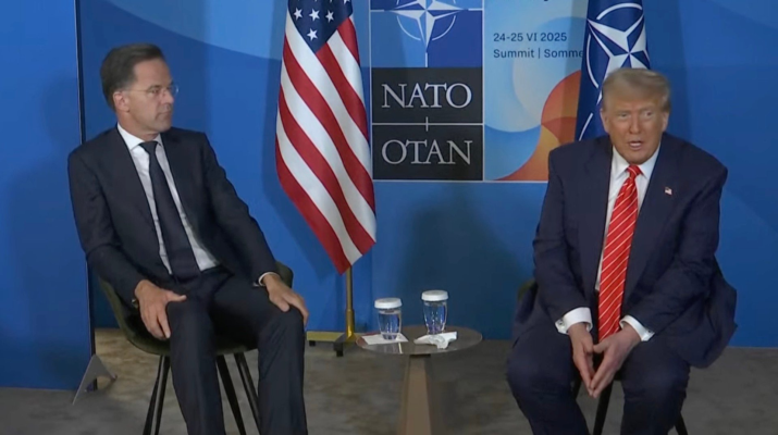 Mark Rutte l-a comparat pe Trump cu un „tătic”, după ce şeful Casei Albe a spus că Israelul şi Iranul sunt precum „copiii din curtea şcolii” / Şeful NATO consideră că Trump merită toate laudele, dar neagă că ar fi căutat să-l flateze la summit