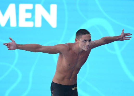 13 sportivi, inclusiv David Popovici, vor concura pentru România la Europeanul pentru tineret