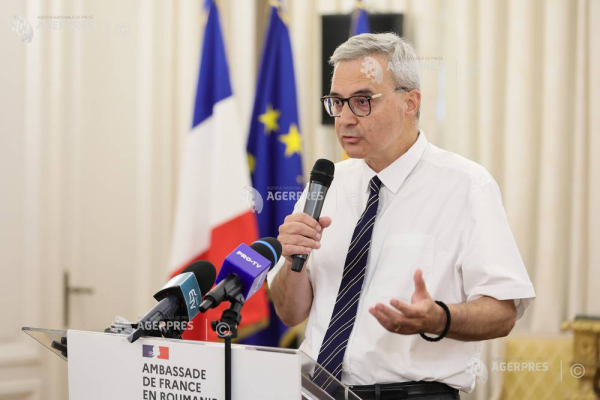 Ziua Franței/Ambasadorul Warnery: România a trecut prin alegeri prezidențiale decisive; poporul și-a spus cuvântul