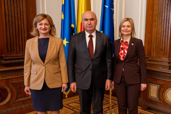 Preşedintele Senatului, Ilie Bolojan: „România îşi menţine politica de susţinere necondiţionată a Republicii Moldova” FOTO