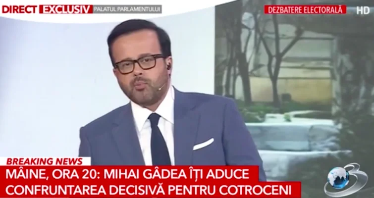 Antena 3 CNN a modificat lista invitaților la ultima dezbatere televizată. Ce s-a întâmplat de fapt