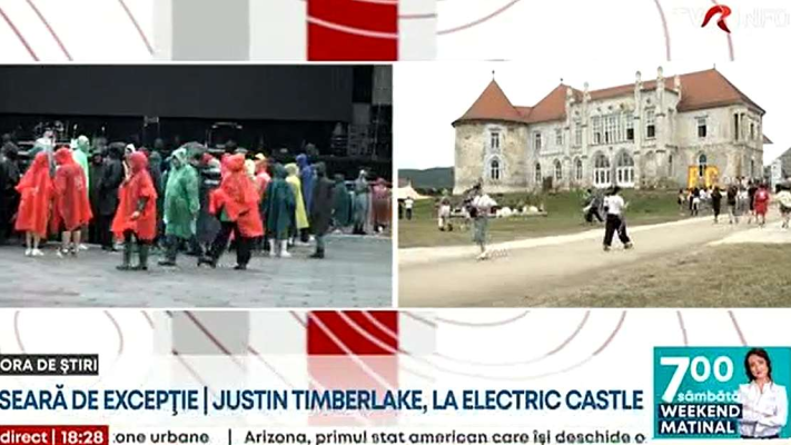 Seară de excepție la Electric Castle. Concertul lui Justin Timberlake, unul dintre momentele cele mai așteptate