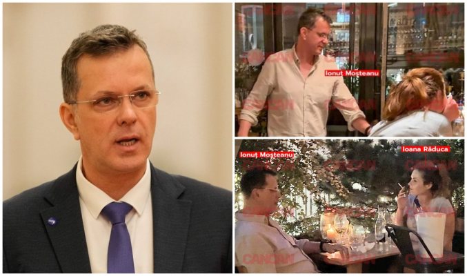 FOTO Ionuț Moșteanu, la un șpriț de vară cu Ioana Răduca, purtătoarea de cuvânt USR. Cei doi au fost surprinși în iposteze destul de intime
