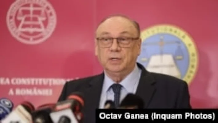 Marian Enache și-a încheiat mandatul de preşedinte al Curţii Constituţionale și asigură interimatul