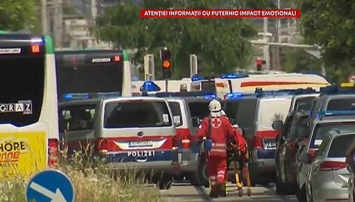 Toate cele 11 persoane rănite în atacul din Austria, inclusiv doi români, sunt în stare stabilă