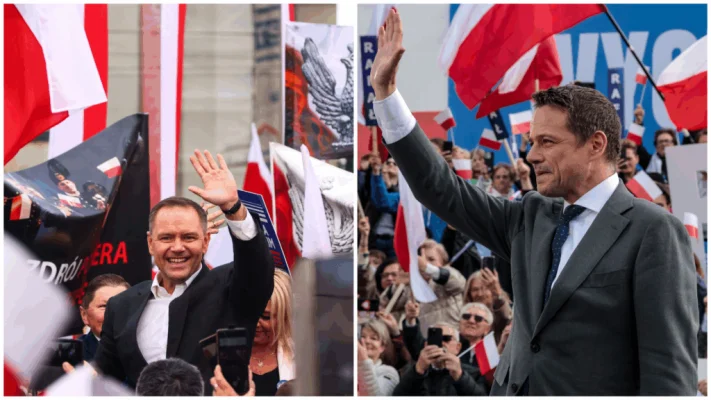 Alegeri prezidențiale în Polonia, turul 2. Reuters: Viziunile pro-UE și MAGA se ciocnesc în turul doi