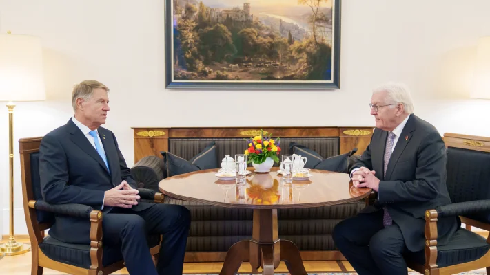 Klaus Iohannis, întâlnire cu președintele Germaniei, Frank-Walter Steinmeier. Care au fost temele principale ale discuțiilor